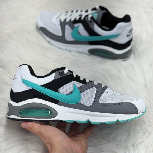 Nike Air Max Command White Aurora Green Mens 629993-110 NEW Sz 11